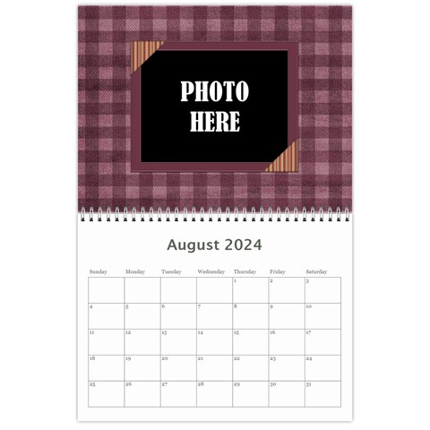2024 Quilted Calendar 1 By Lisa Minor Aug 2024