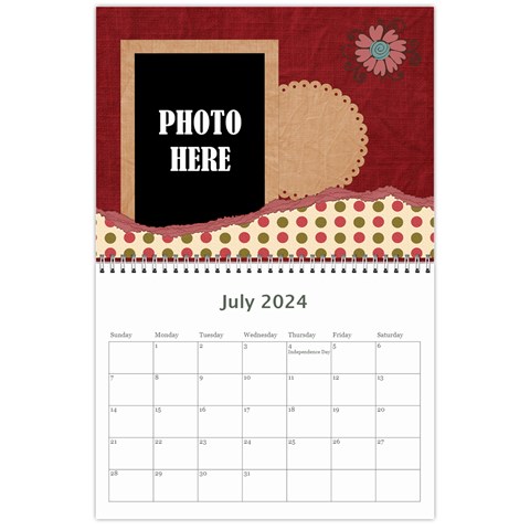 2024 Kit H&h Calendar 1 By Lisa Minor Jul 2024