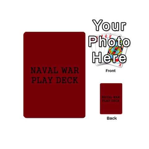 Naval War Play Deck 1 By Scott Hill Back