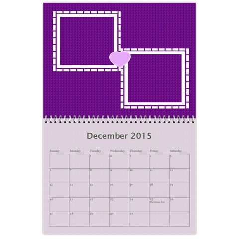A Family Story Calendar 18m 2015 By Daniela Dec 2015