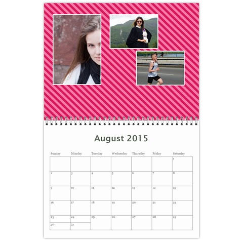 Calendar By C1 Aug 2015