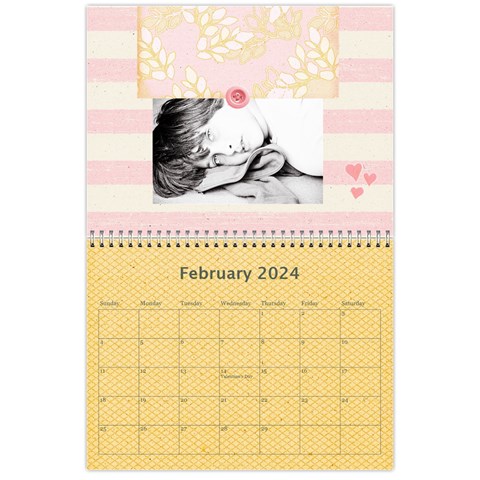 Wall Calendar 11 X 8 5 By Deca Feb 2024