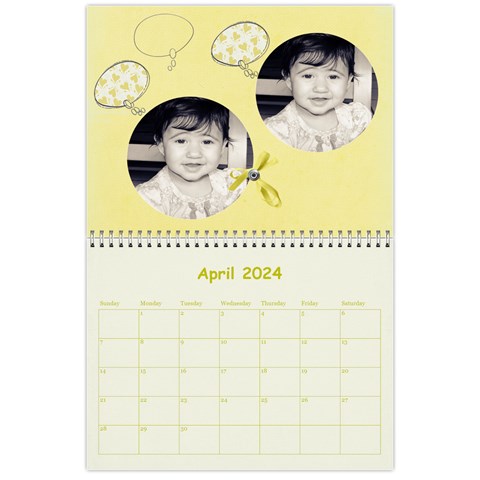 Wall Calendar 11 X 8 5 By Deca Apr 2024