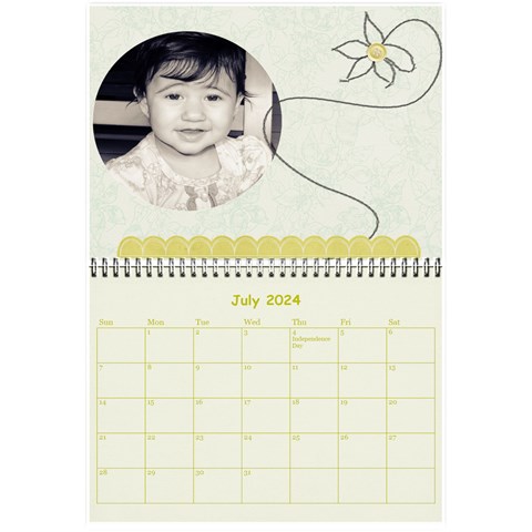 Wall Calendar 8,5 X 6 By Deca Jul 2024