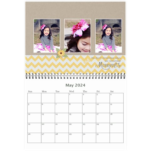 Wall Calendar 8 5 X 6: Moments Like This By Jennyl May 2024