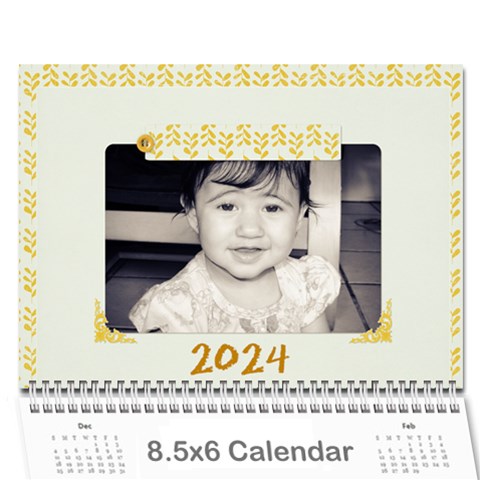 Wall Calendar 8 5 X 6 By Deca Cover