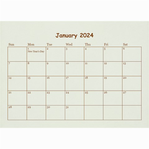Wall Calendar 8 5 X 6 By Deca Feb 2024