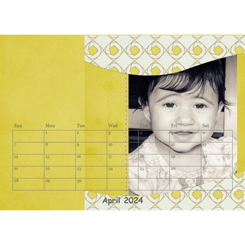 Desktop Calendar 8 5 X 6 By Deca Apr 2024