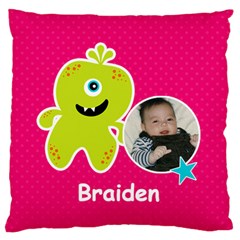 Large Cushion Case (Two Sides) : Monster 2