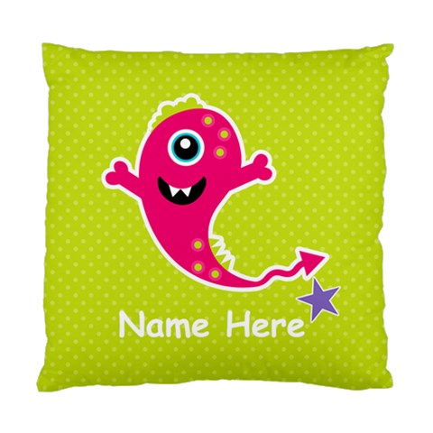 Cushion Case (two Sides) : Monster 4 By Jennyl Back
