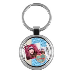 love - Key Chain (Round)