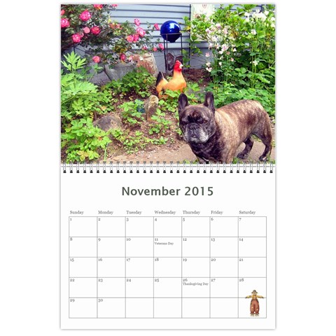 Eddies 2015 Calendar By Katy Nov 2015
