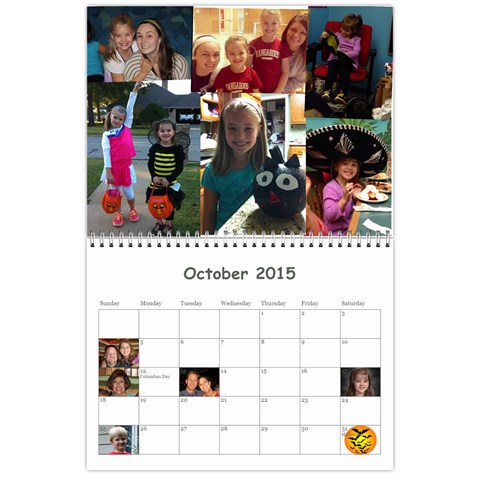 Calendar L 2015 By Roxanne Klingler Oct 2015