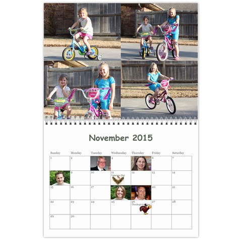 Calendar L 2015 By Roxanne Klingler Nov 2015