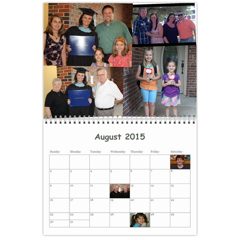 Calendar L 2015 By Roxanne Klingler Aug 2015