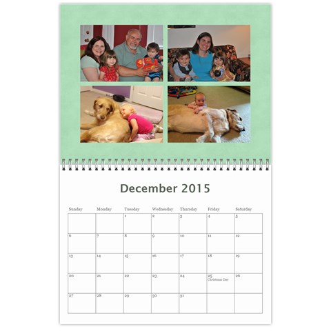Popa & Hoi s 2015 Work Calendars By Becky Dec 2015