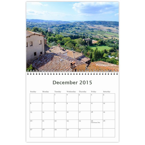 Calendar2015 2 By Paul Eldridge Dec 2015