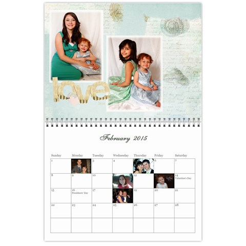 2015 Calendar Mom By Sarah Feb 2015