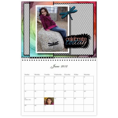 2015 Calendar Mom By Sarah Jun 2015