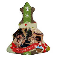 xmas - Christmas Tree Ornament (Two Sides)