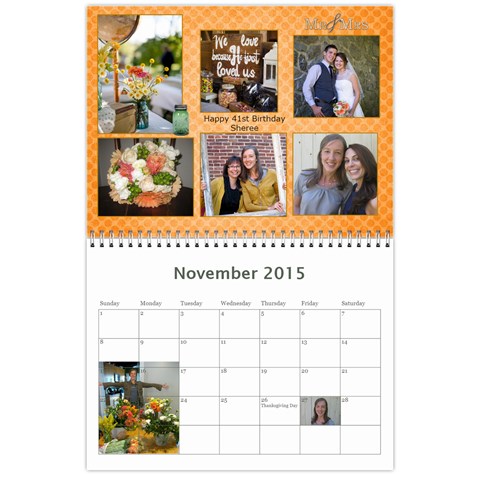 2015 Stauffer Calendar By Getthecamera Nov 2015