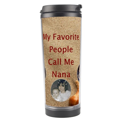 Sea Side Nana Travel Tumbler By Kim Blair Center