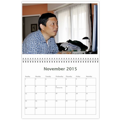 Calendar2015 Chenxin Xiaogang By Shengwu Chen Nov 2015