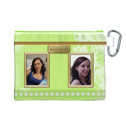 Moments Canvas Cosmetic Bag (large) By Deborah Back