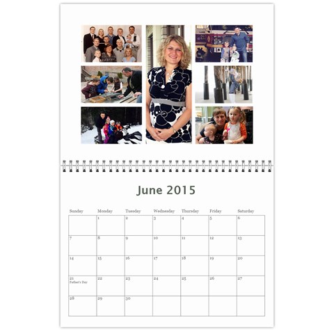 2015 Fomenko Family Calendar By Svetlana Kopets Jun 2015