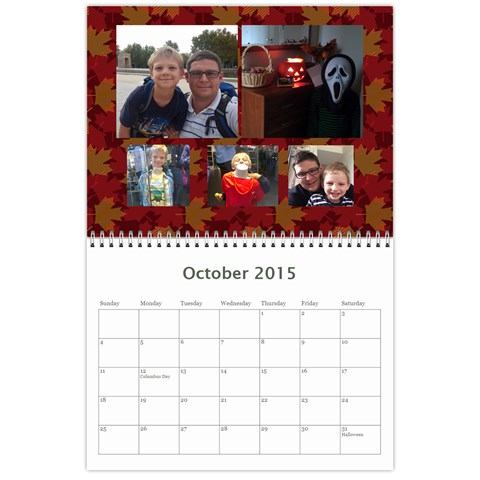 Kalendarz 2015 By Marcin Oct 2015