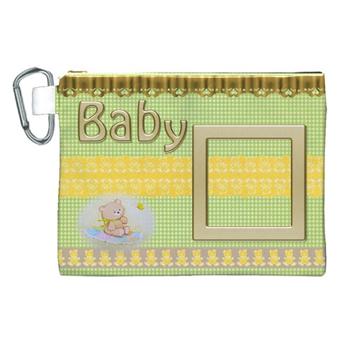 Baby Canvas Cosmetic Bag (xxl) By Deborah Front