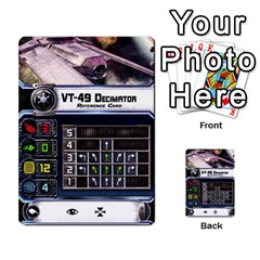 X-Wing Maneuvers Waves 1-6 - Multi-purpose Cards (Rectangle)