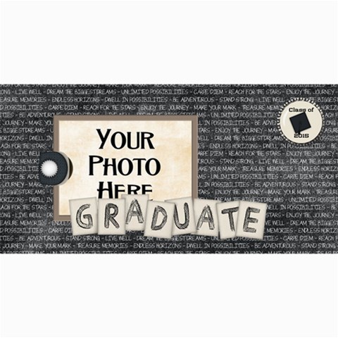 Graduation Card 1 By Lisa Minor 8 x4  Photo Card - 1