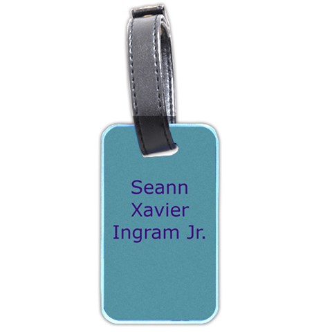 Seann Ingram Luggage By Beverly A  Terrell Back