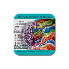 TMS Coaster  - Rubber Square Coaster (4 pack)