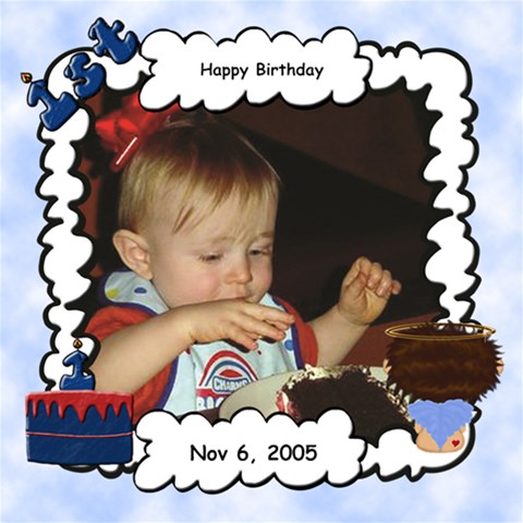Our Little Angel Boy 12x12 Scrapbook Pages By Chere s Creations 12 x12  Scrapbook Page - 15