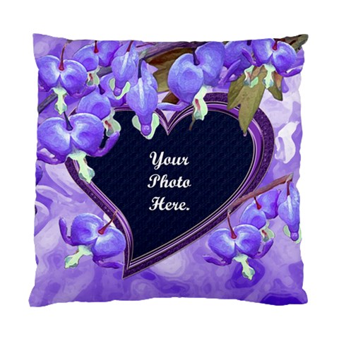 Purple Bleedingheart 2 Standard Cushion Case By Chere s Creations Front