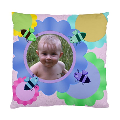 Bees And Flowers Standard Cushion Case By Chere s Creations Front