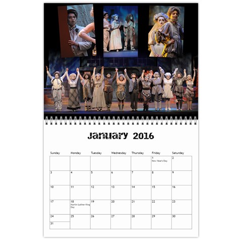 The Addams Family Calendar By Joey Mcdaniel Jan 2016