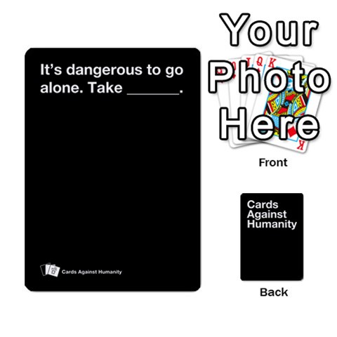 Spasmicpuppy Cards Against Humanity Black Deck By Spasmicpuppy Front - Heart3