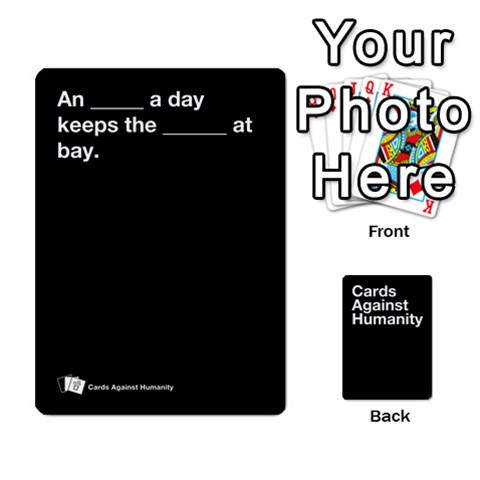 Spasmicpuppy Cards Against Humanity Black Deck By Spasmicpuppy Front - Club8