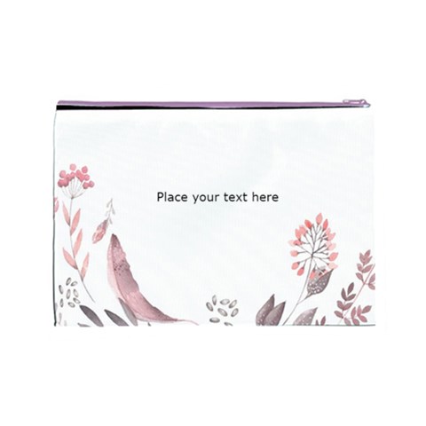 Watercolor Cosmetic Bag (l) By Joy Back