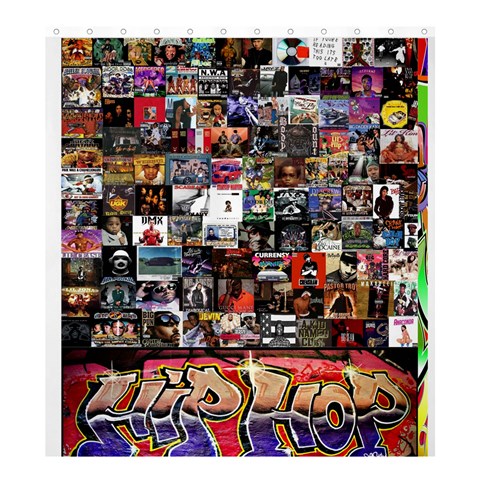 Hiphop By Max Powell 58.75 x64.8  Curtain