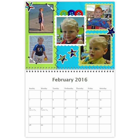 Jecca 2016 Calendar By Jessica Rudnitzki Feb 2016