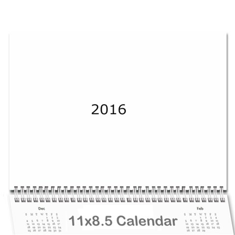 2016 Calendar By Christine Cover