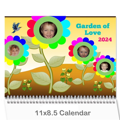 Garden Of Love Calendar 2024 By Joy Johns Cover