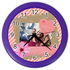 love - Color Wall Clock