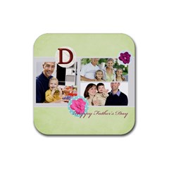 dad - Rubber Coaster (Square)