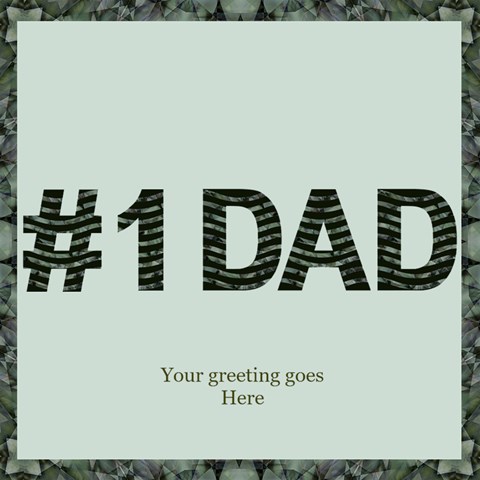 Dad 3d Greeting Card By Deborah Inside