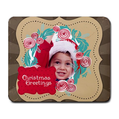 Xmas By Joy 9.25 x7.75  Mousepad - 1